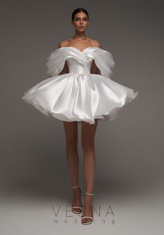 Свадебное платье Рафаэлла Силк вайт-V69813